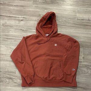 Champion Men's Brick Red Hoodie